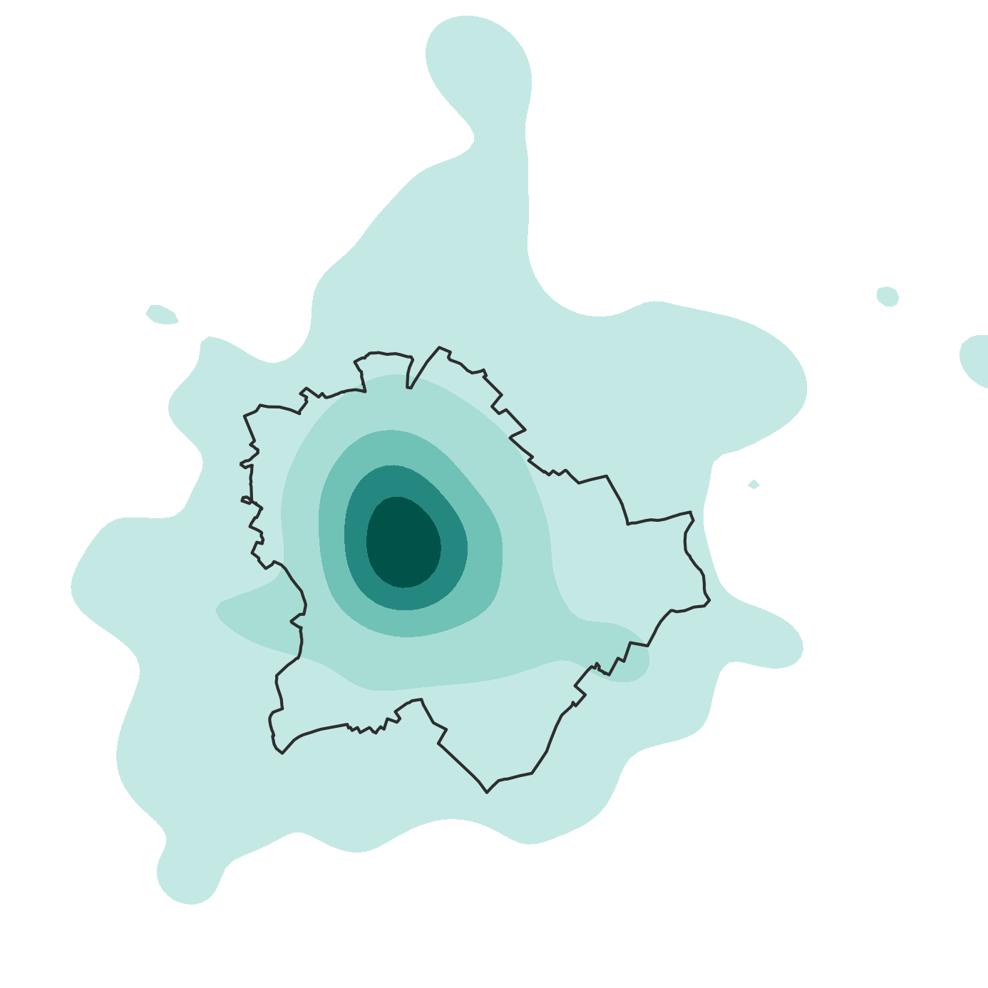 District 5, without local workers
