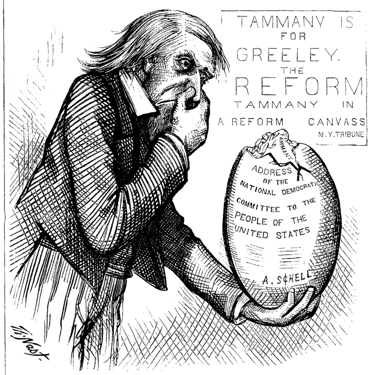 by Thomas Nast via Wikipedia public domain